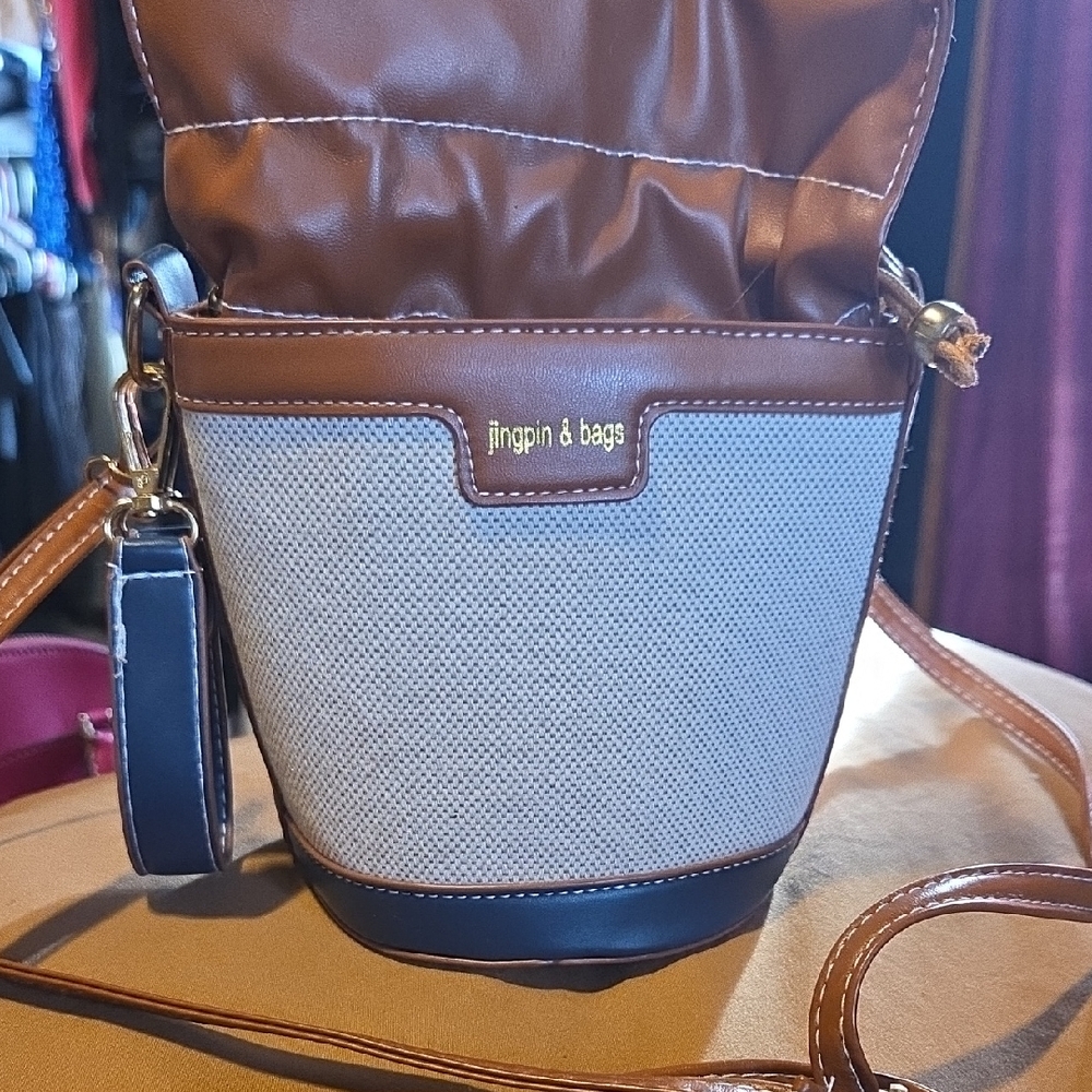 Brown and Gray Bag